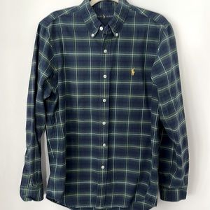 Ralph Lauren 100% cotton soft flannel. Button down casual